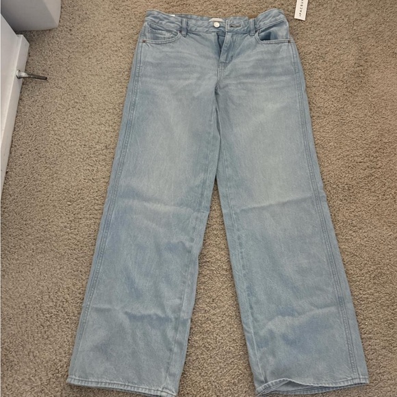 Pacsun low rise baggy jeans in light indigo - Picture 1 of 3